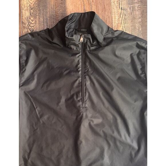 Greg Norman Men Short Sleeve Golf Pullover Windbreaker Zip XL Water Resistant - Picture 2 of 10